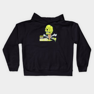 Don't Melt Dripping Ice Cream Skull Kids Hoodie